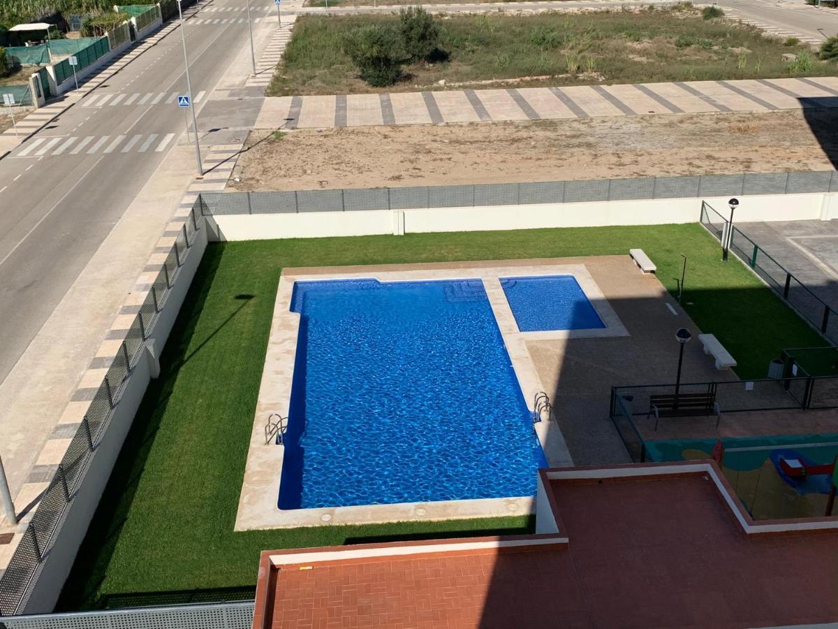 Beautiful Apartment With Pool Near The Beach Oliva Exterior photo